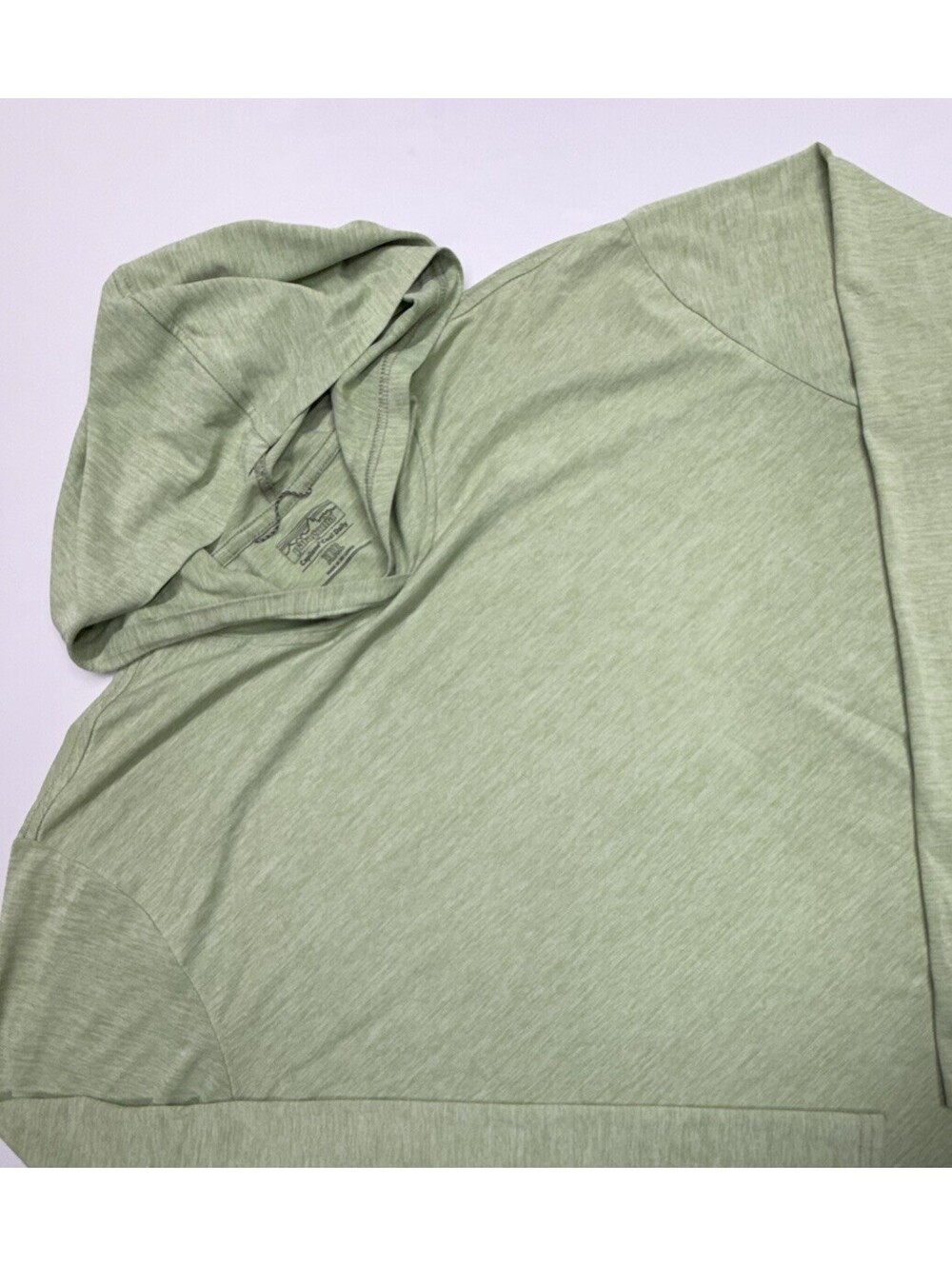 Patagonia Men's 2XL Capilene Cool Daily Hoodie Pullover Shirt Green